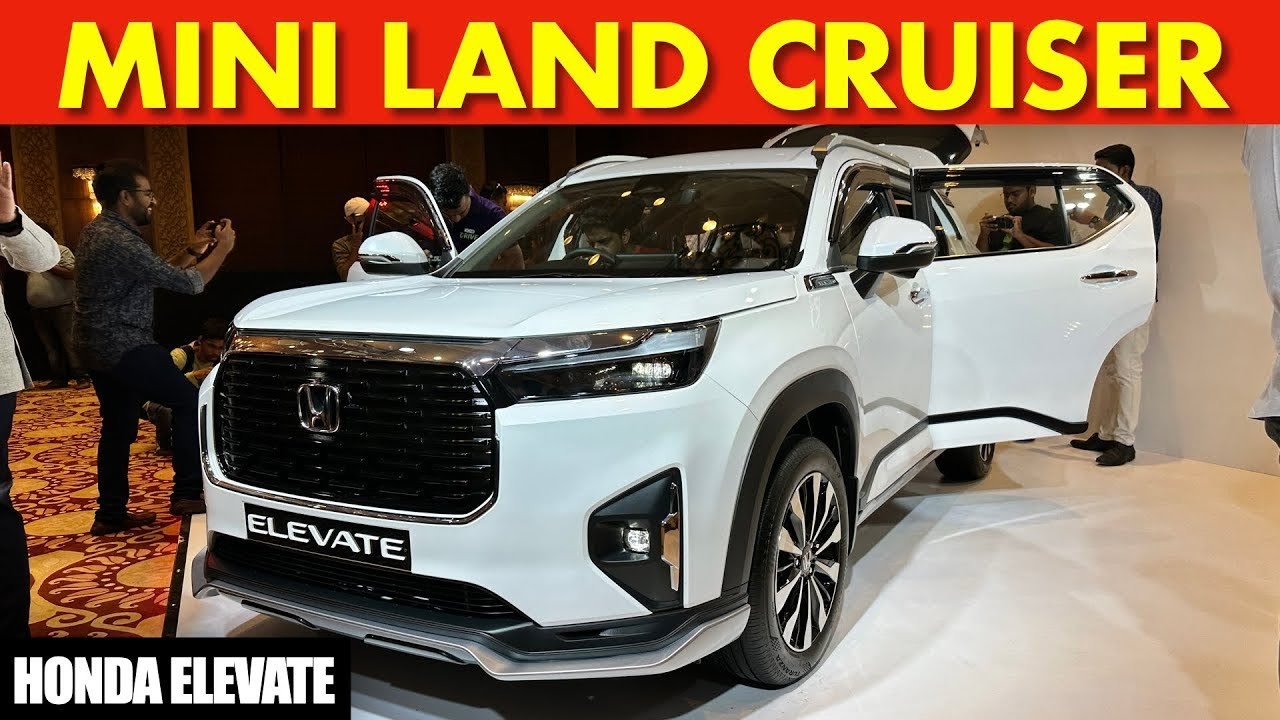 Honda Elevate Suv  इनोवा क्रिस्टा और क्रेटा छक्के छुड़ाने आ गई Honda Elevate SUV स्टाइलिश लुक के साथ ऐसे होंगे रापचिक फीचर्स 