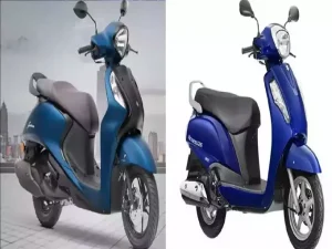 Yamaha Fascino 125 cc  कंटाप लुक के साथ एक्टिवा की बैंड बजा रही Yamaha Fascino स्कूटी रापचिक फीचर्स के साथ तगड़ा माइलेज