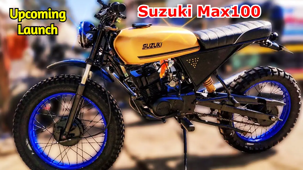 Suzuki Max100: फिर से सबके दिलो को धड़काने आ रही Suzuki की पॉवरफुल बाइक,तगड़े फीचर्स से करेगी सबका पत्ता कट 