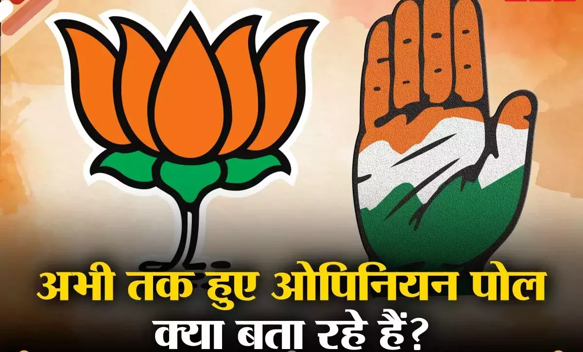 MP Opinion Poll 2023: चुनाव को लेकर पिछले 22 दिन, तीन सर्वे, हर में कम हो रहा बीजेपी का बल जानिए पूरी खबर