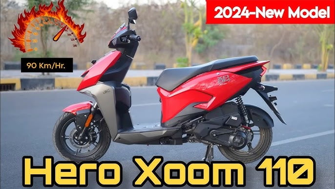 मार्केट में तहलका मचाने आ रहा Hero Xoom 110 का धाकड़ स्कूटर जहरीले लुक के साथ