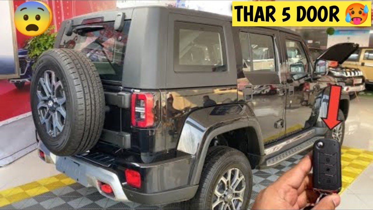 मार्केट में अपना परचम लहराने आई Mahindra Thar की 5 डोर वाली जबरदस्त कार लल्लनटॉप फीचर्स के साथ