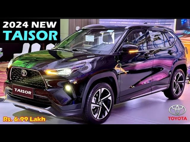 Creta के चारो खाने चित्त करने आई Toyota Taisor की SUV कार लग्जरी फीचर्स के साथ बेस्ट माइलेज