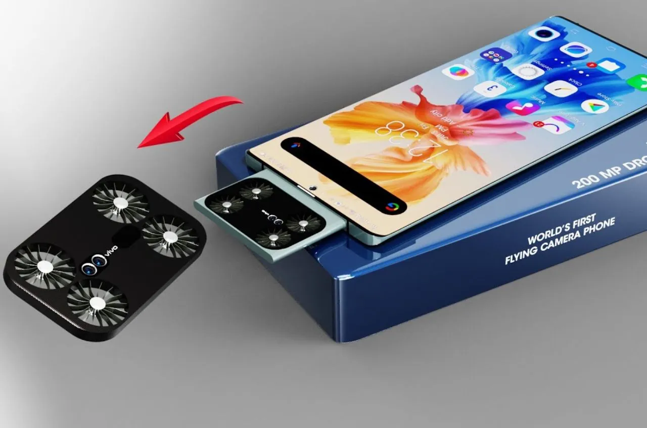 पापा के परियो की खूबसूरत फोटो खीचने के लिए launch हुआ Vivo Drone Camera Smartphone ट्रिपल कैमरे में
