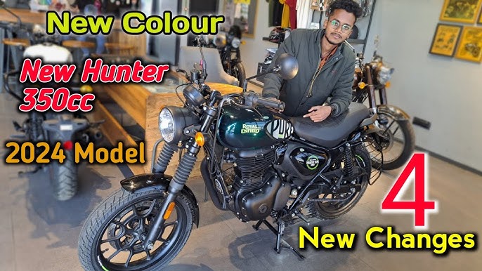 349 cc इंजन और 40 km माइलेज के साथ मार्केट में launch हुई Royal Enfield Hunter 350 की जब्बर bike