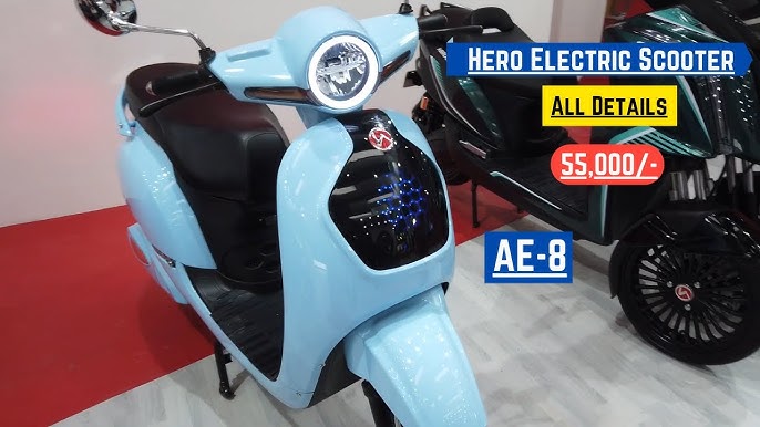 पापा के परियो के लिए चार्मिक look में launch हुई New Hero Electric AE – 8 का धांसू scooter