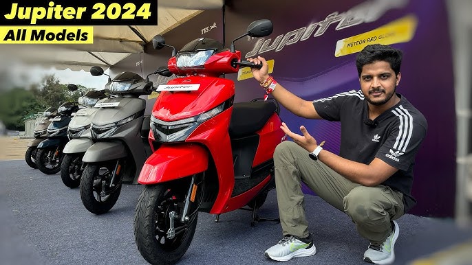 अपनी वाइफ को गिफ्ट करे TVS Jupiter का धांसू स्कूटर 34 km माइलेज के साथ दमदार इंजन